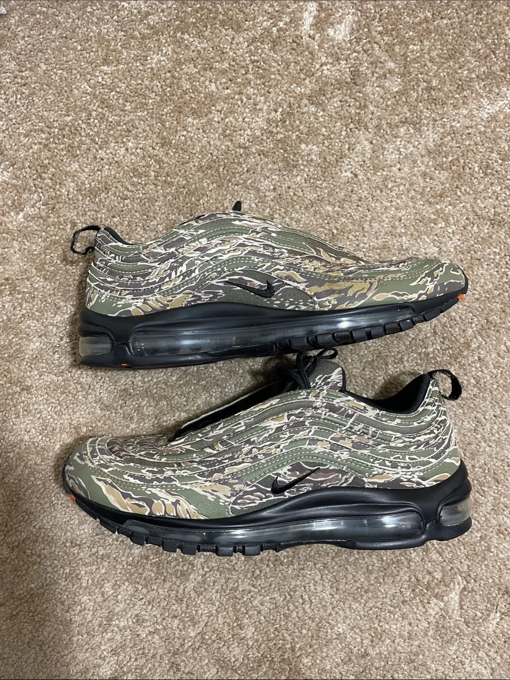 Nike Men's Air Max 97 'USA' Camo Sneakers Sz 10
